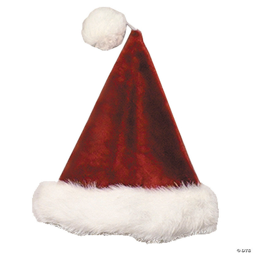 Adults Santa Velvet Hat | USA Decoration®