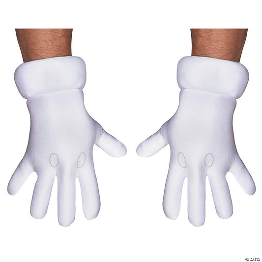1 Piece(s): Adults Super Mario Bros.™ Gloves | USA Decoration®