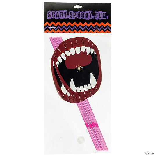 Fang Straws - 4 Pc. | USA Decoration®