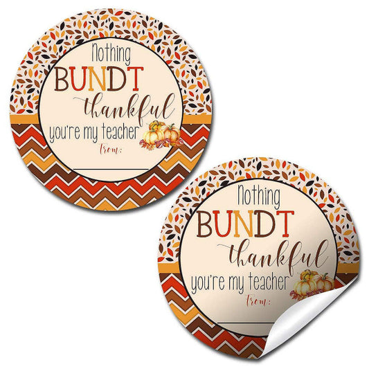 AmandaCreation Bundt Pumpkin Appreciation Envelope Seals 40pc. | USA Decoration®