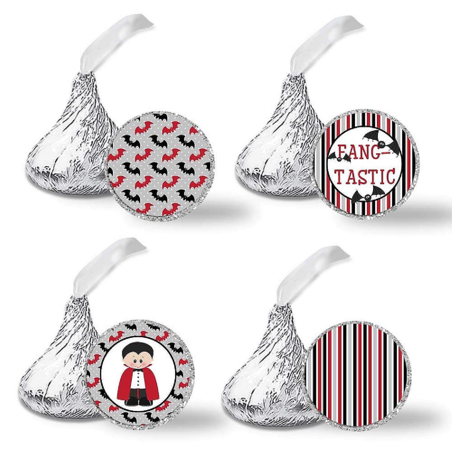 AmandaCreation Dracula Kiss Stickers 324pcs. | USA Decoration®