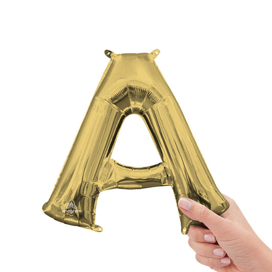 16 inch LETTER A - ANAGRAM - WHITE GOLD (AIR-FILL ONLY) | USA Decoration®