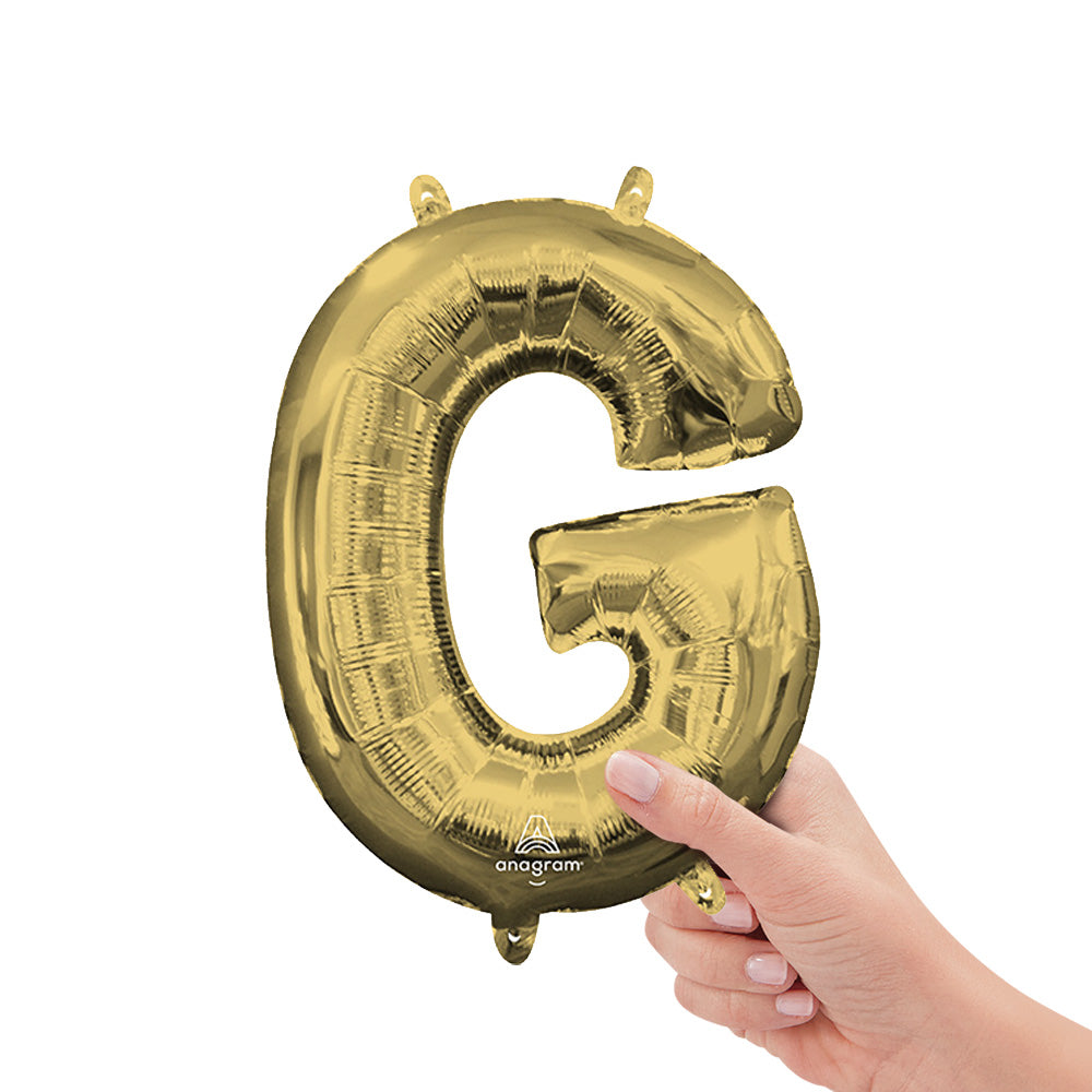 16 inch LETTER G - ANAGRAM - WHITE GOLD (AIR-FILL ONLY) | USA Decoration®
