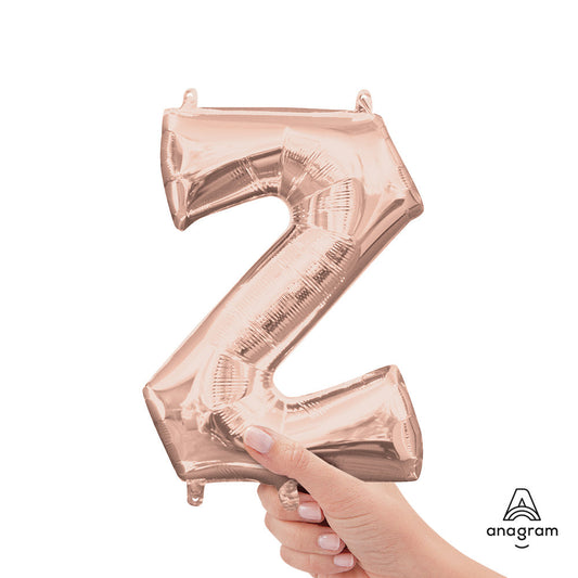 16 inch LETTER Y - ANAGRAM - ROSE GOLD (AIR-FILL ONLY) | USA Decoration®