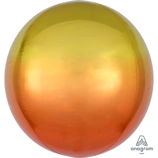 16 inch OMBRE YELLOW & ORANGE ORBZ | USA Decoration®