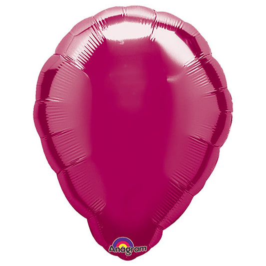 18 inch BALLOON SHAPE - BURGUNDY | USA Decoration®