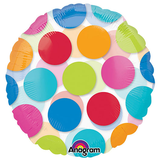 18 inch CIRCLE - CABANA DOTS | USA Decoration®