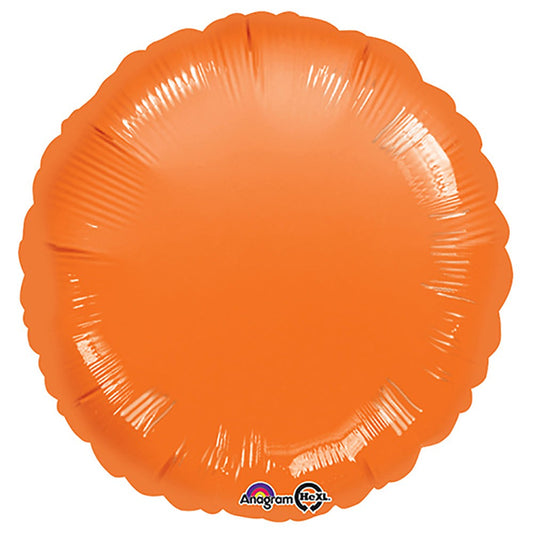 18 inch CIRCLE - METALLIC ORANGE | USA Decoration®