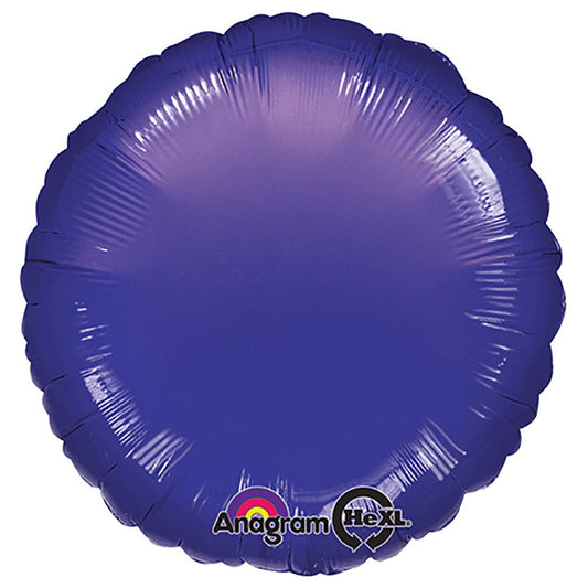 18 inch CIRCLE - METALLIC PURPLE | USA Decoration®