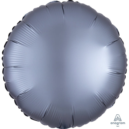 18 inch CIRCLE - SATIN LUXE GRAPHITE | USA Decoration®