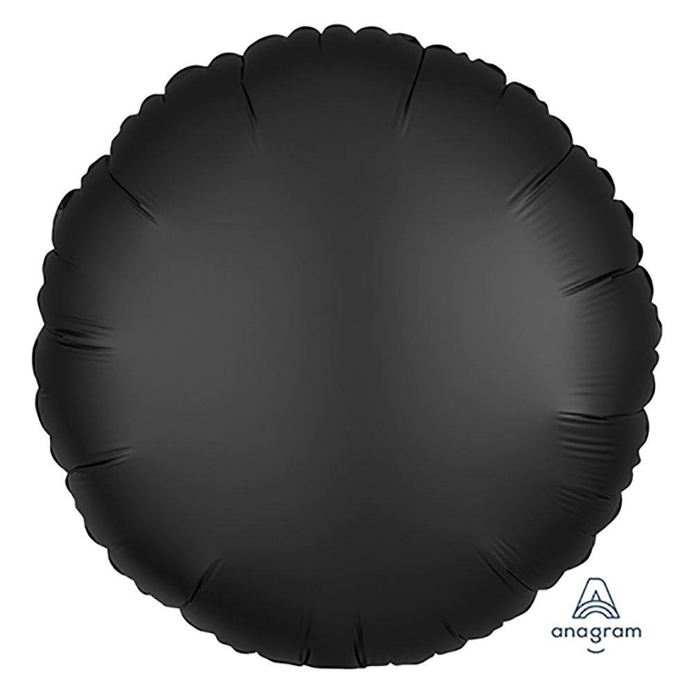 18 inch CIRCLE - SATIN LUXE ONYX | USA Decoration®