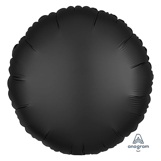 18 inch CIRCLE - SATIN LUXE ONYX | USA Decoration®