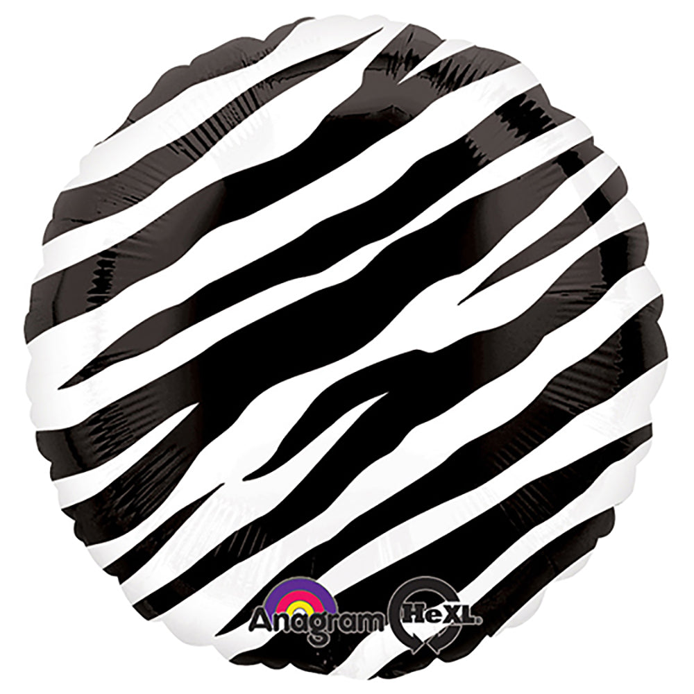 18 inch CIRCLE - ZEBRA | USA Decoration®