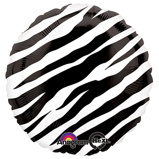 18 inch CIRCLE - ZEBRA | USA Decoration®