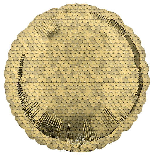 18 inch GLITTER GOLD SEQUINS | USA Decoration®