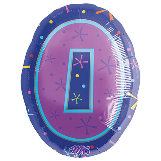 20 inch NUMBER 0 - MULTI-COLOR | USA Decoration®