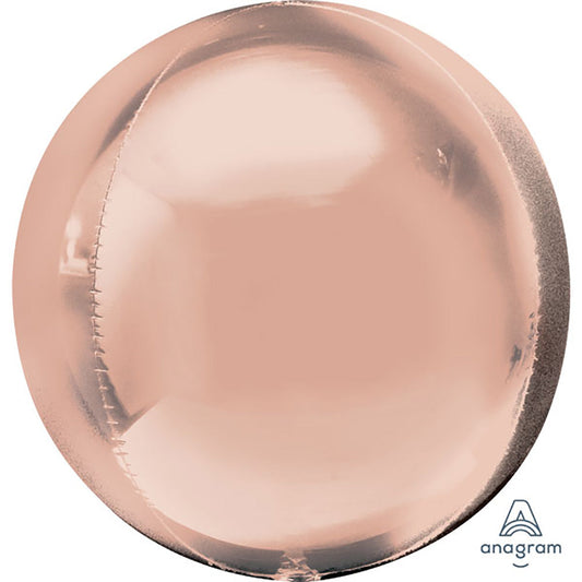 21 inch JUMBO ROSE GOLD ORBZ (3 PK) | USA Decoration®