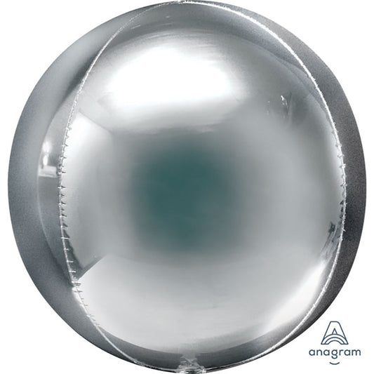 21 inch JUMBO SILVER ORBZ (3 PK) | USA Decoration®