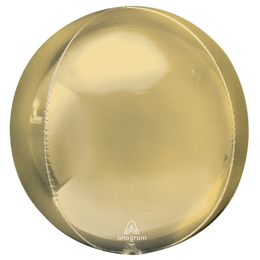21 inch JUMBO WHITE GOLD ORBZ (3 PK) | USA Decoration®
