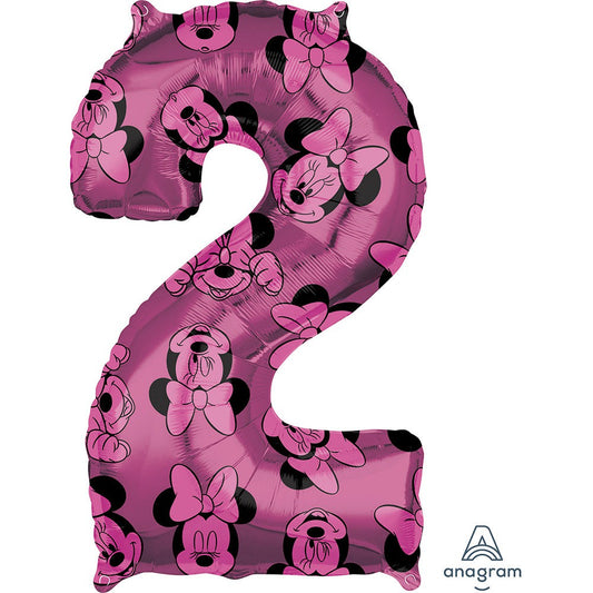 26 inch MINNIE MOUSE FOREVER NUMBER 2 | USA Decoration®