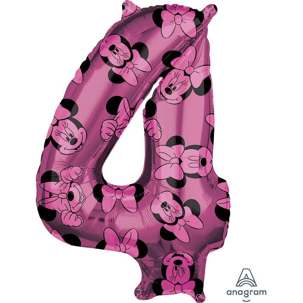 26 inch MINNIE MOUSE FOREVER NUMBER 4 | USA Decoration®