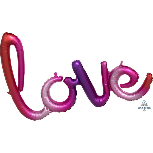 31? SCRIPT PHRASE OMBRE LOVE | USA Decoration®