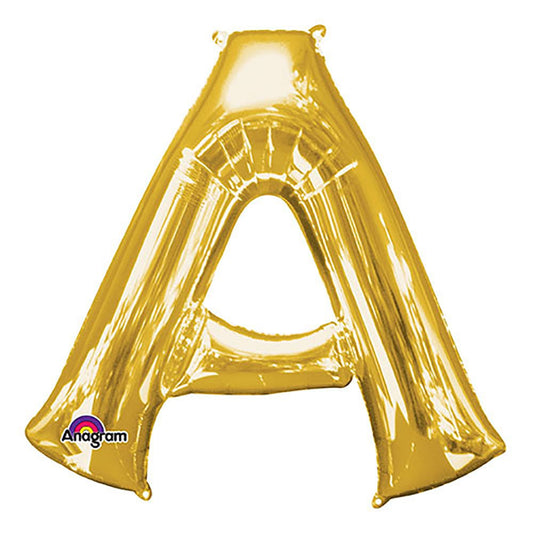 34 inch LETTER A - ANAGRAM - GOLD | USA Decoration®