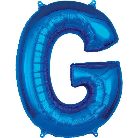 34 inch LETTER G - ANAGRAM - BLUE | USA Decoration®