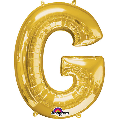 34 inch LETTER G - ANAGRAM - GOLD | USA Decoration®