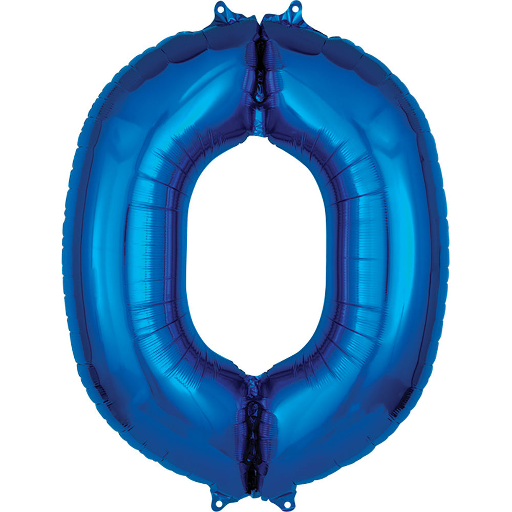34 inch LETTER O - ANAGRAM - BLUE | USA Decoration®