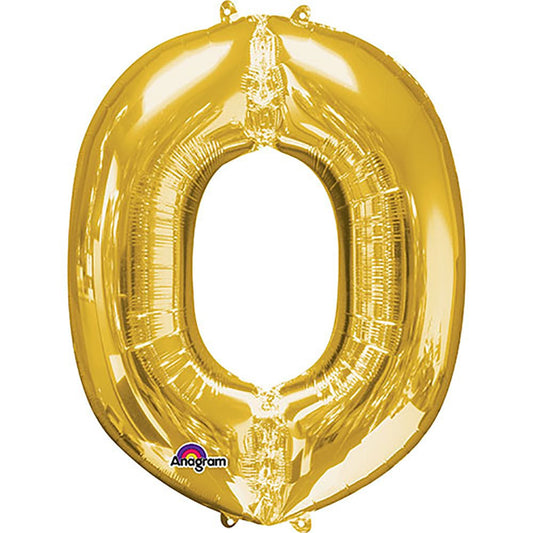 34 inch LETTER O - ANAGRAM - GOLD | USA Decoration®