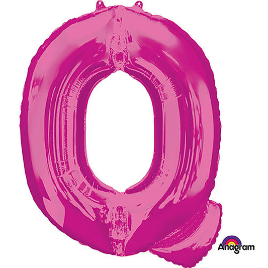 34 inch LETTER Q - ANAGRAM - PINK | USA Decoration®