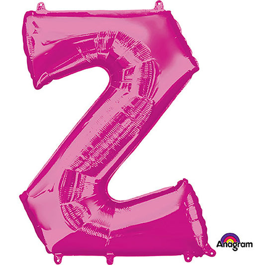 34 inch LETTER Z - ANAGRAM - PINK | USA Decoration®