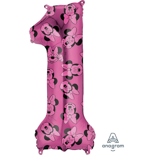 34 inch MINNIE MOUSE FOREVER NUMBER 1 | USA Decoration®