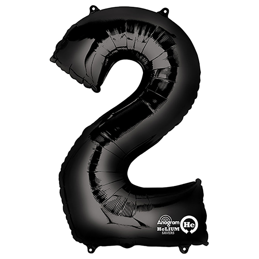 34 inch NUMBER 2 - ANAGRAM - BLACK | USA Decoration®