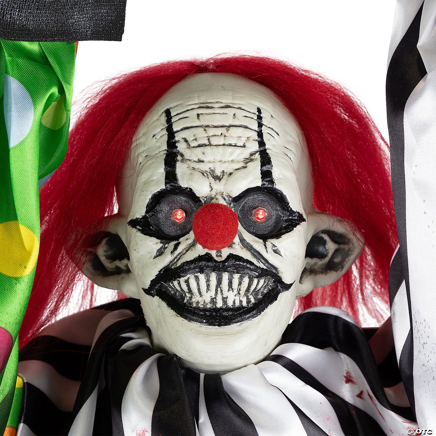 Animated Shaking Clown with Sound Hanging Halloween Decoration - 5' | USA Decoration®