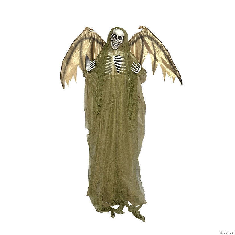 5.5 FT ANIMATED REAPER WITH WINGS | USA Decoration®