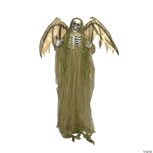 5.5 FT ANIMATED REAPER WITH WINGS | USA Decoration®