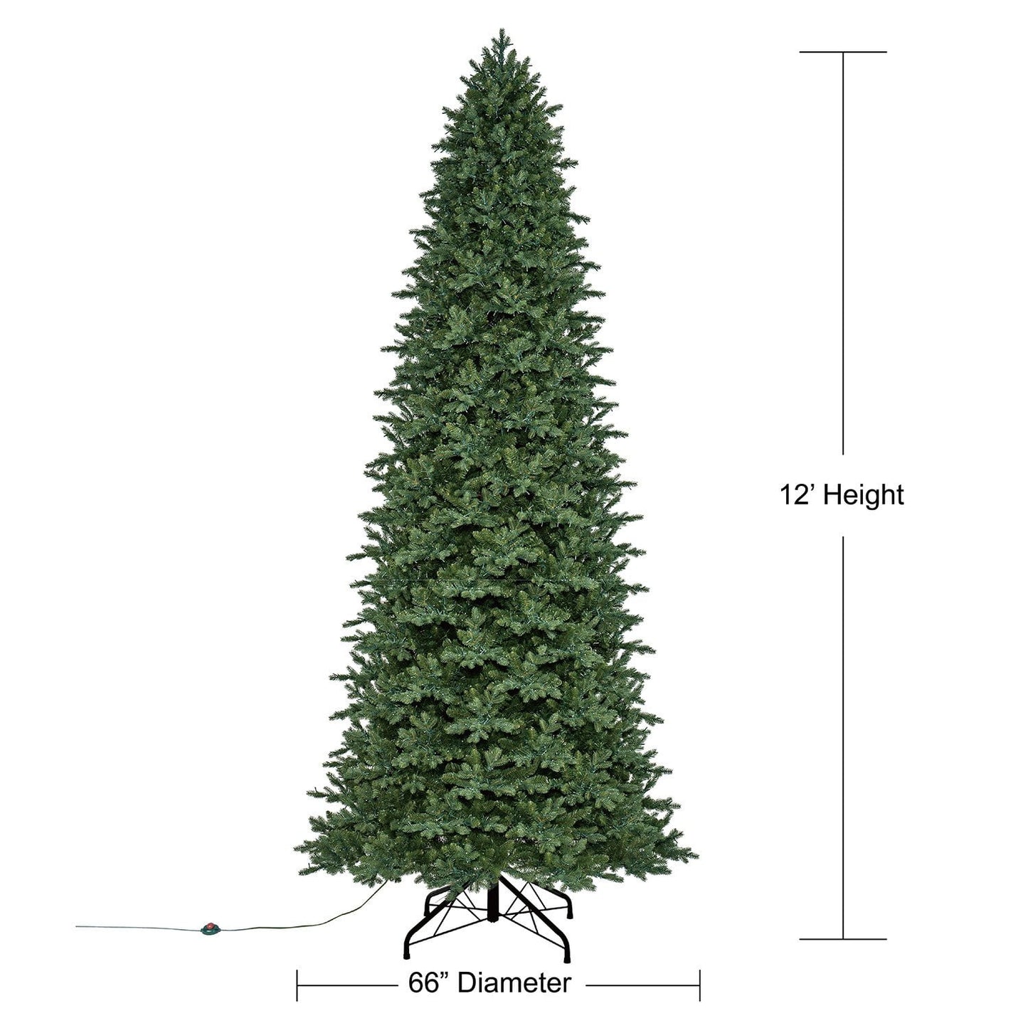 Member's Mark 12' Norway Fir Pre-Lit Christmas Tree | USA Decoration®