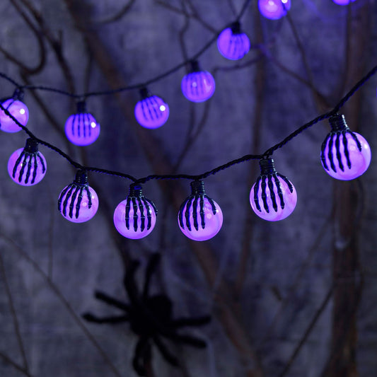 Member's Mark 20ct Spooky 8-Function LED G50 Lights, 7.5' Lighted Length | USA Decoration®