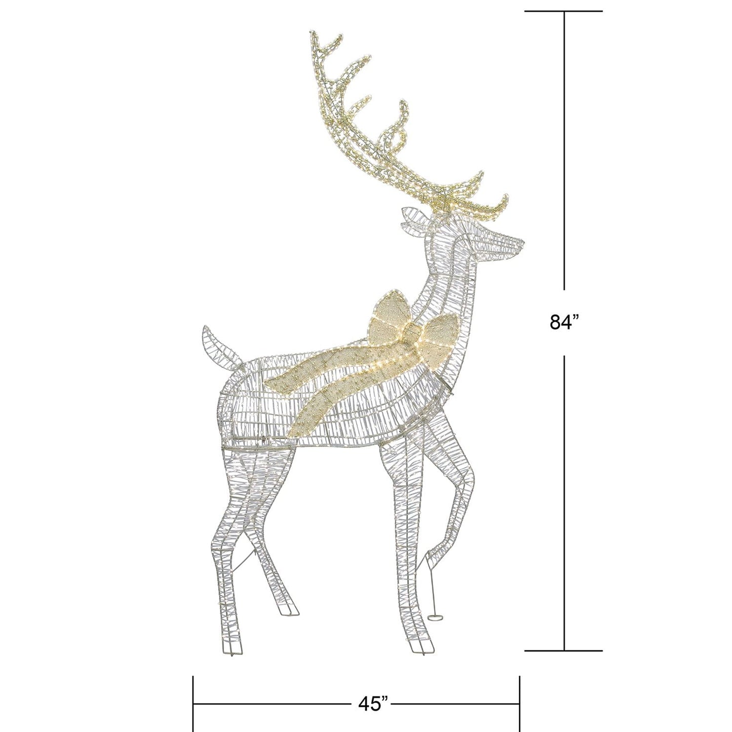 Member's Mark 7' Pre-Lit Twinkling Buck | USA Decoration®