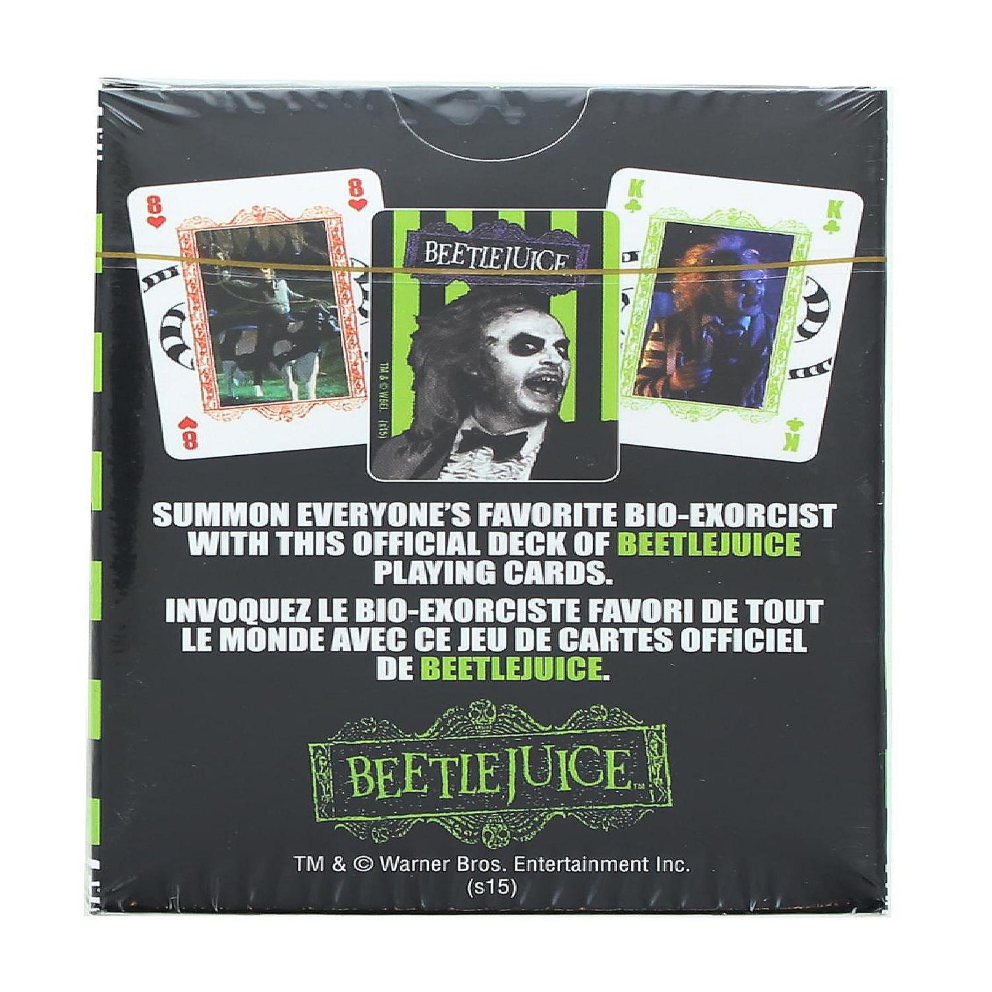 Beetlejuice Playing Cards 52 Card Deck + 2 Jokers | USA Decoration®