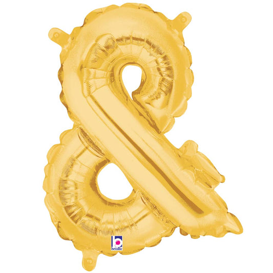 14 inch AMPERSAND - GOLD (AIRFILL ONLY) | USA Decoration®