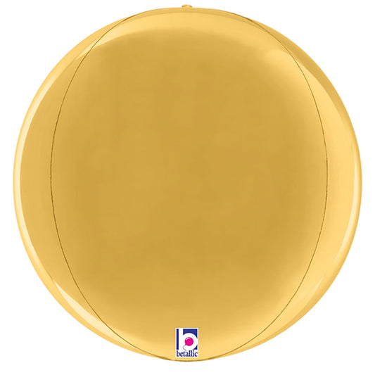 22 inch DIMENSIONALS GOLD GLOBE | USA Decoration®