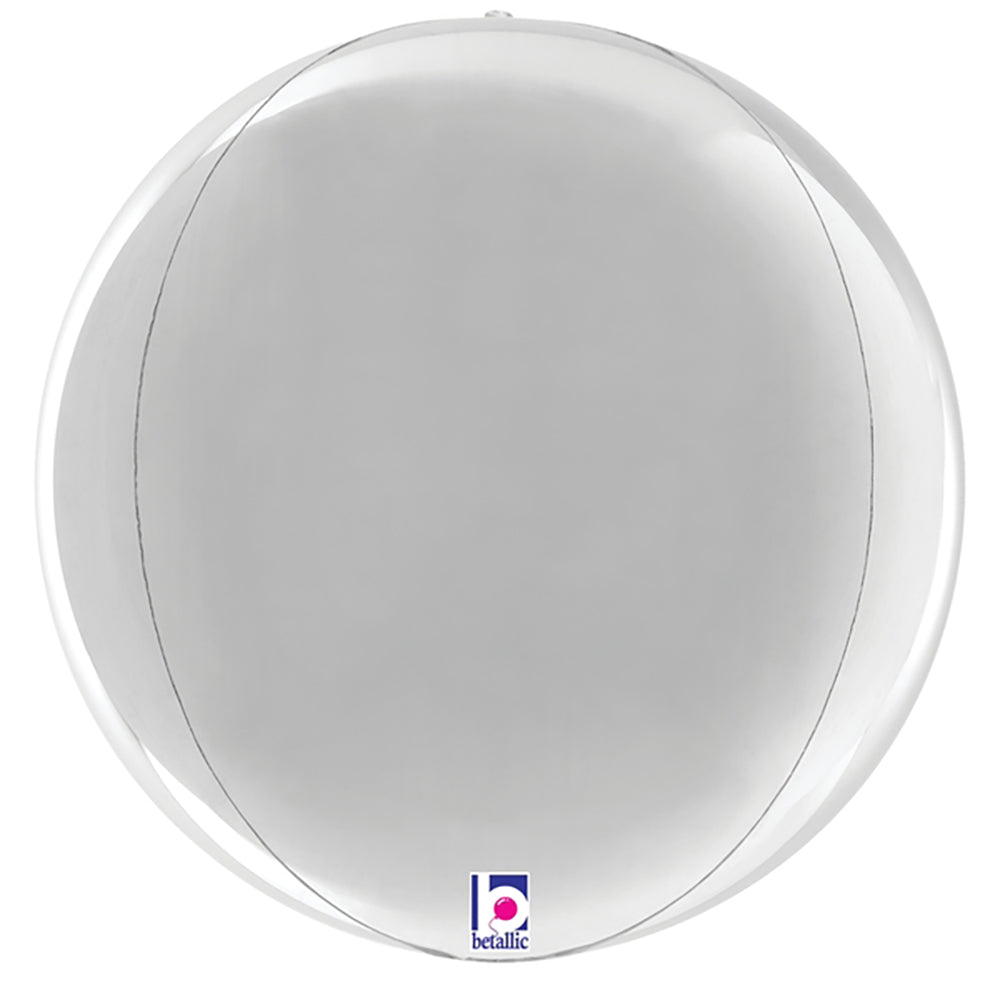 22 inch DIMENSIONALS SILVER GLOBE | USA Decoration®