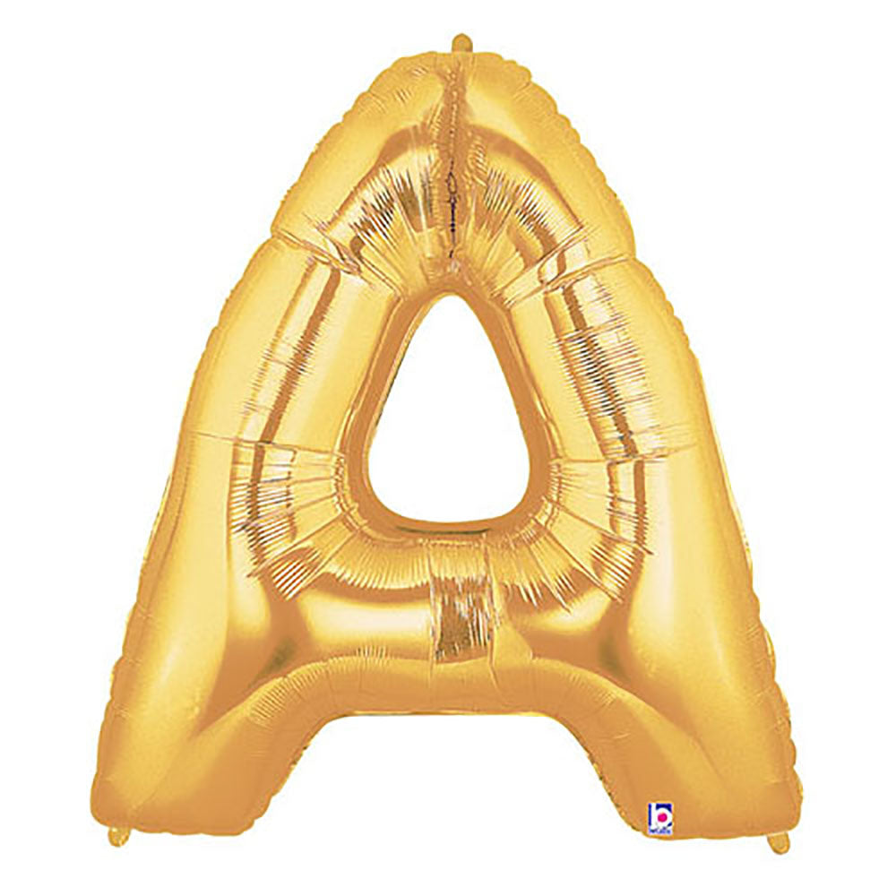40 inch LETTER A - GOLD MEGALOON | USA Decoration®