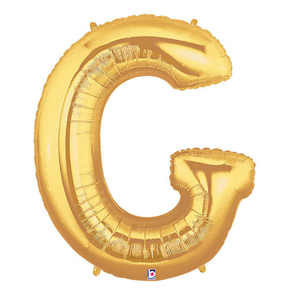 40 inch LETTER G - GOLD MEGALOON | USA Decoration®