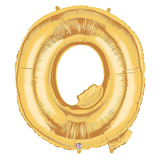 40 inch LETTER Q - GOLD MEGALOON | USA Decoration®