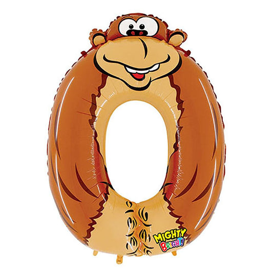 40 inch NUMBER 0 - GORILLA ZOOLOON | USA Decoration®