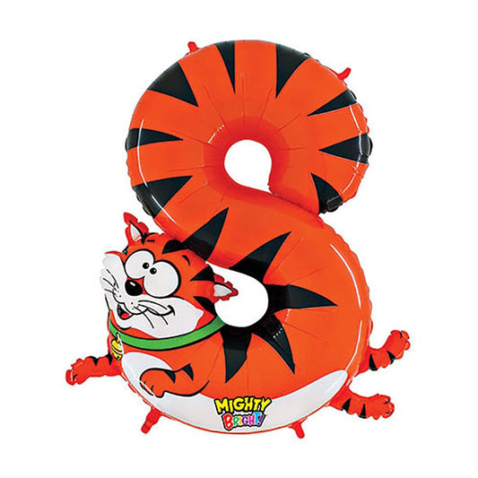 40 inch NUMBER 8 - CAT ZOOLOON | USA Decoration®